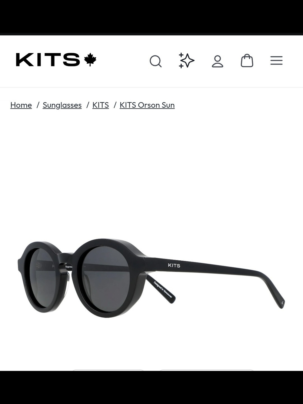 KITS 'Orson Sun' Polarized Sunglasses